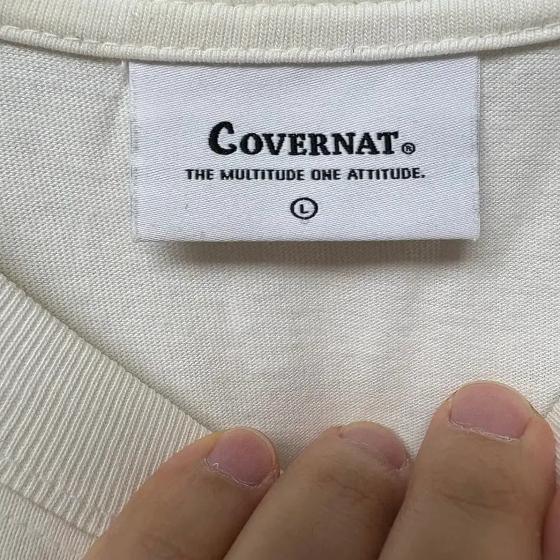 커버낫 라운드 반팔 L 상품이미지4