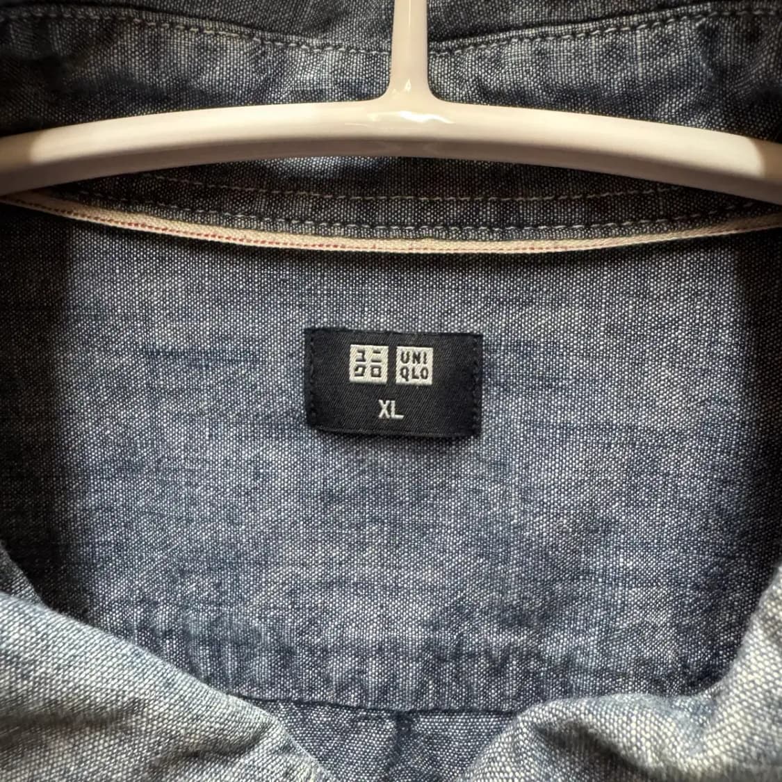 유니클로 데님 남방 XL 상품이미지3