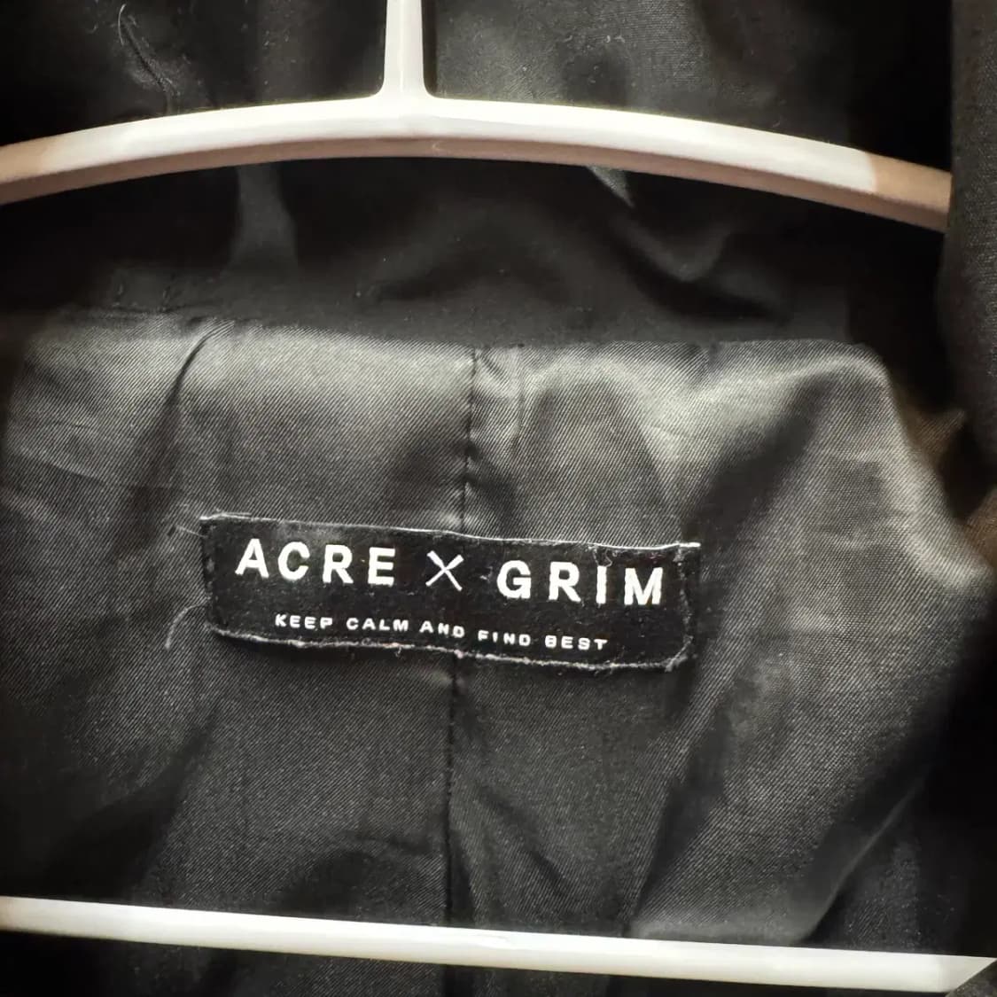 ACRE X GRIM 바람막이 집업 자켓 free 상품이미지3