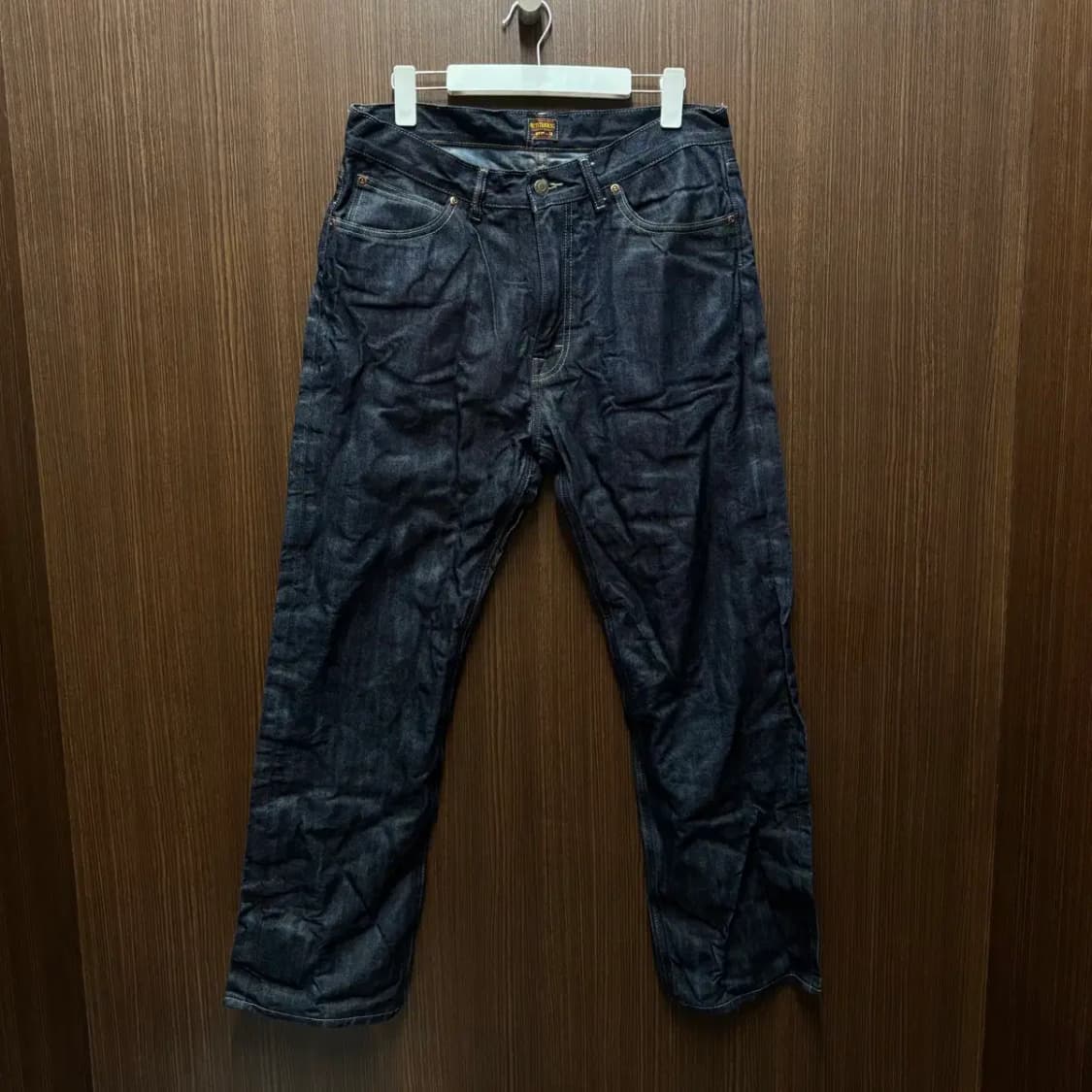 아웃스탠딩 생지 진청 데님 팬츠 34 상품이미지1
