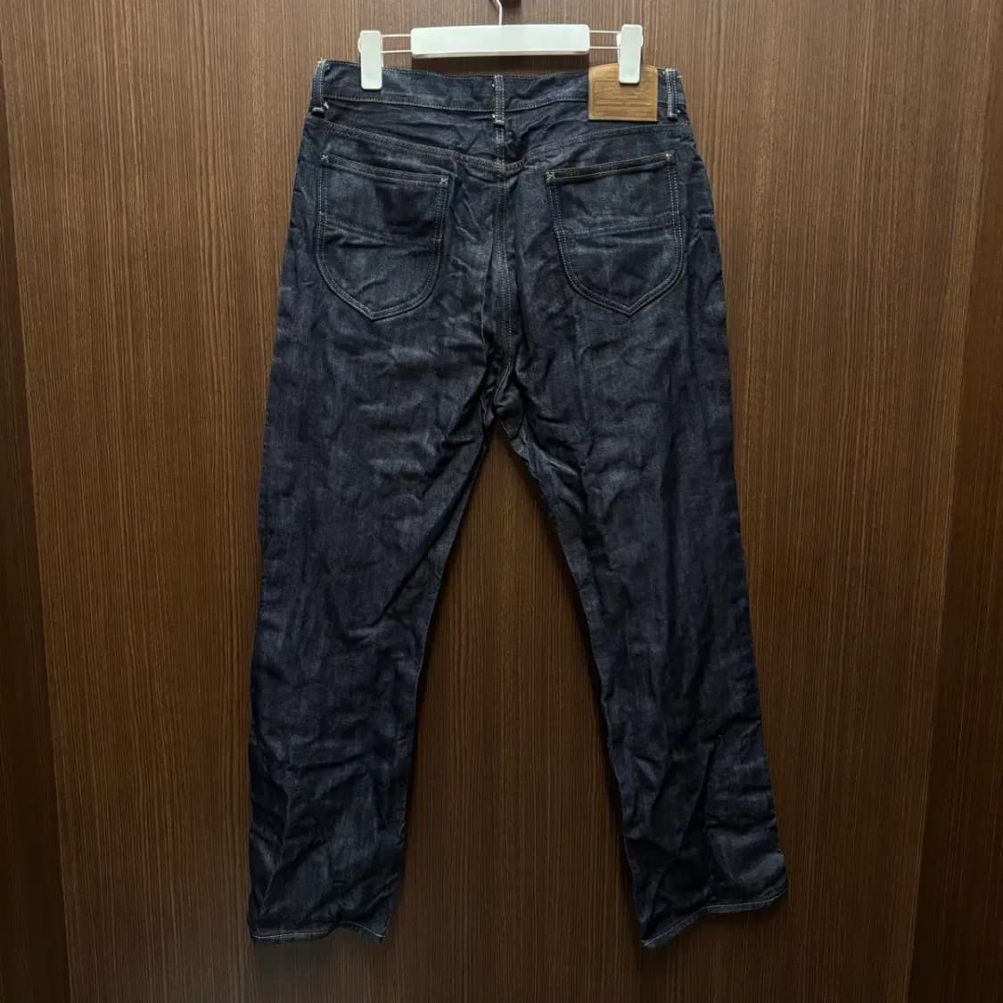 아웃스탠딩 생지 진청 데님 팬츠 34 상품이미지4