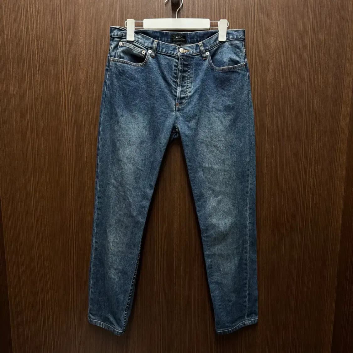 APC 아페쎄 중청 데님 팬츠 32 사이즈 상품이미지1