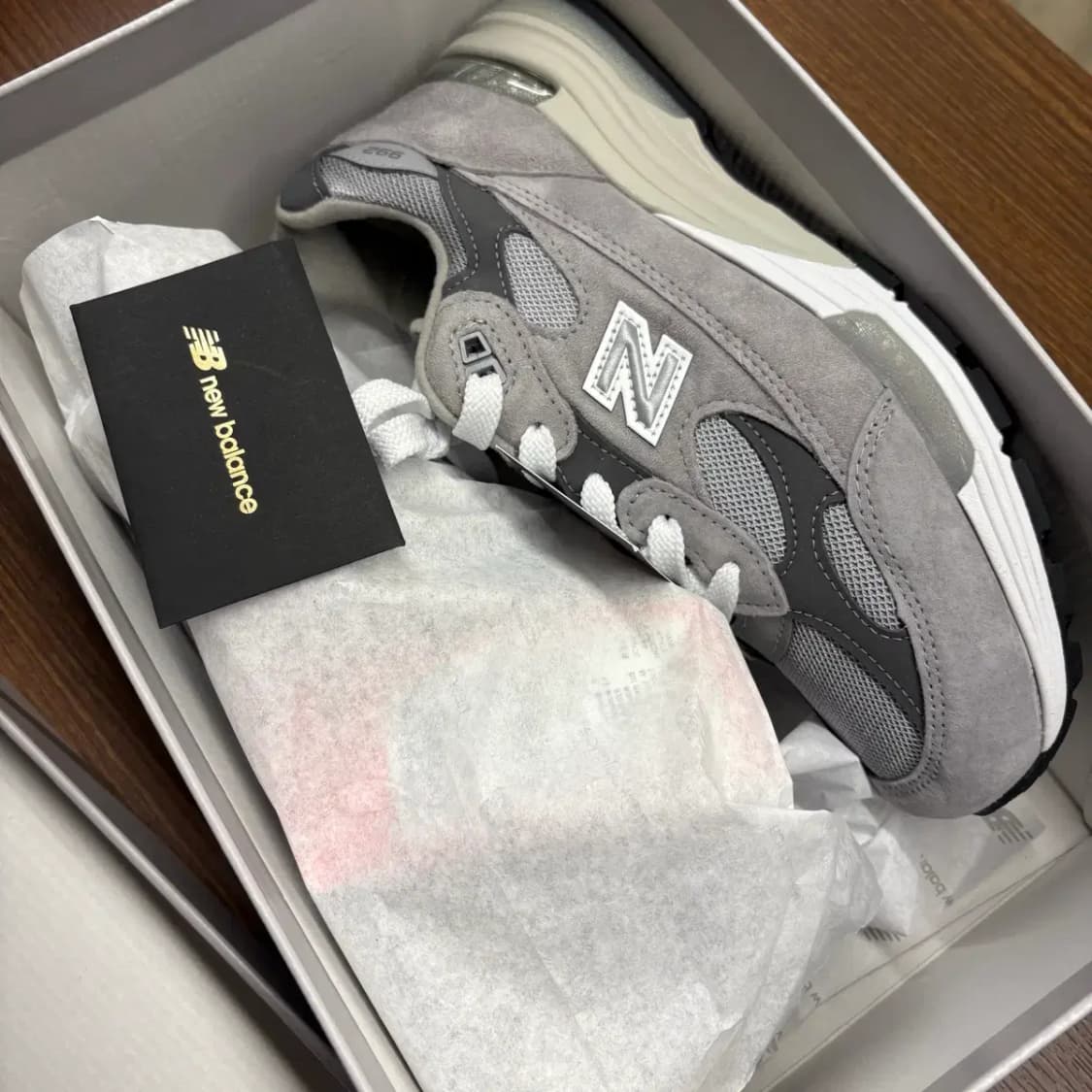 (택채 새상품) 뉴발란스 992 그레이 US8 (260) 상품이미지6