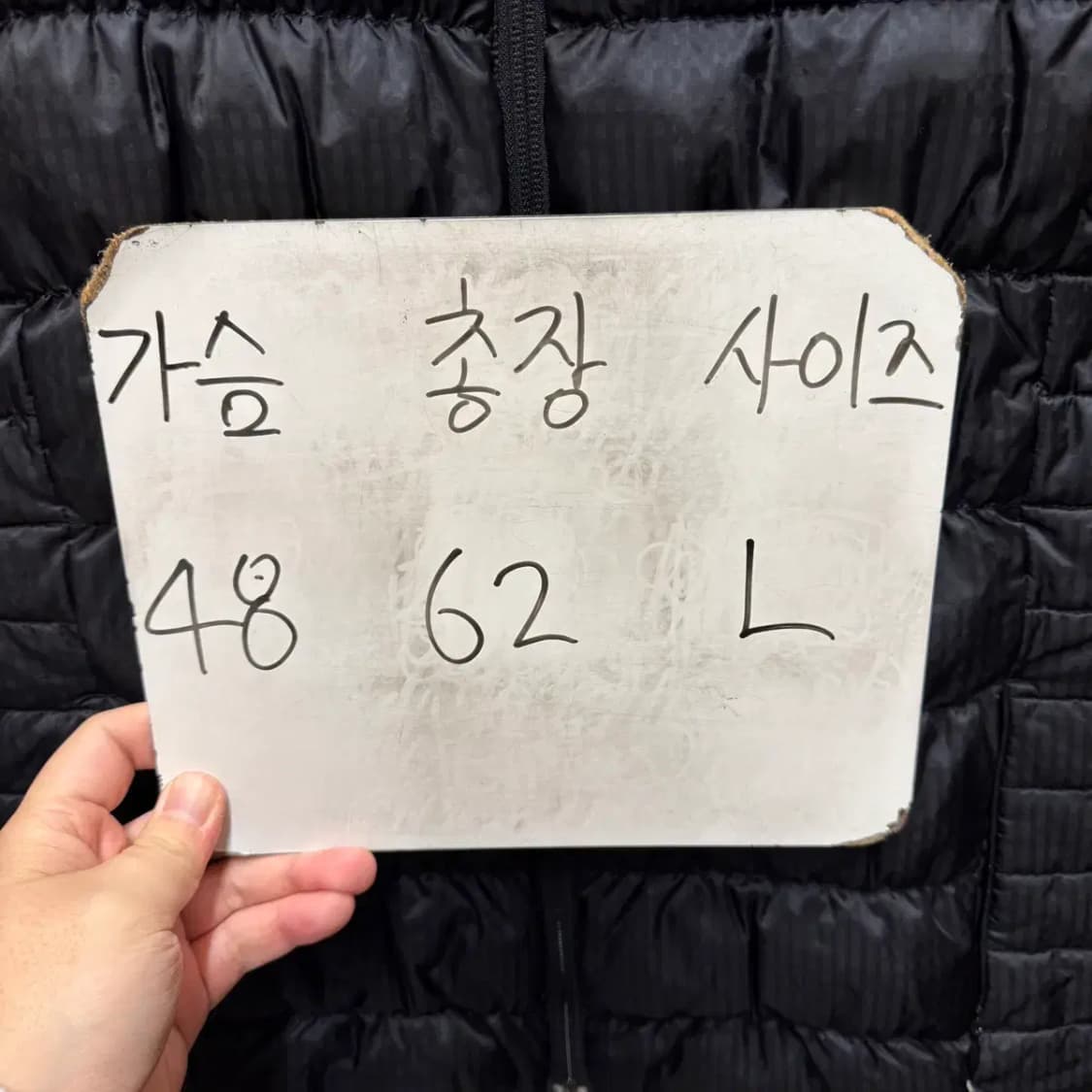 노스페이스 패딩 조끼 여성L (모자 X) 상품이미지2