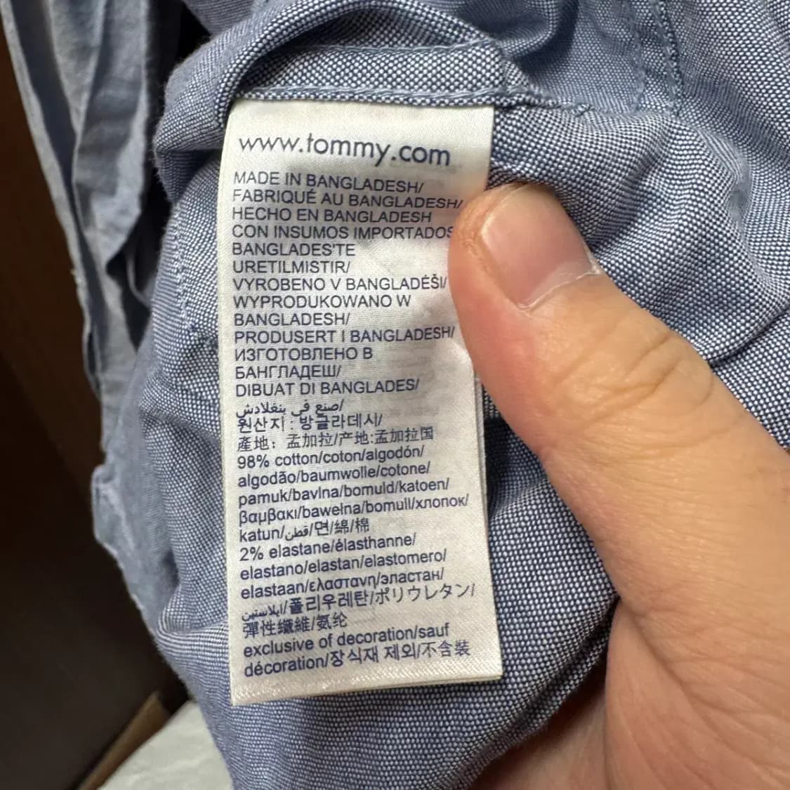 타미힐피거 남방 L 상품이미지5