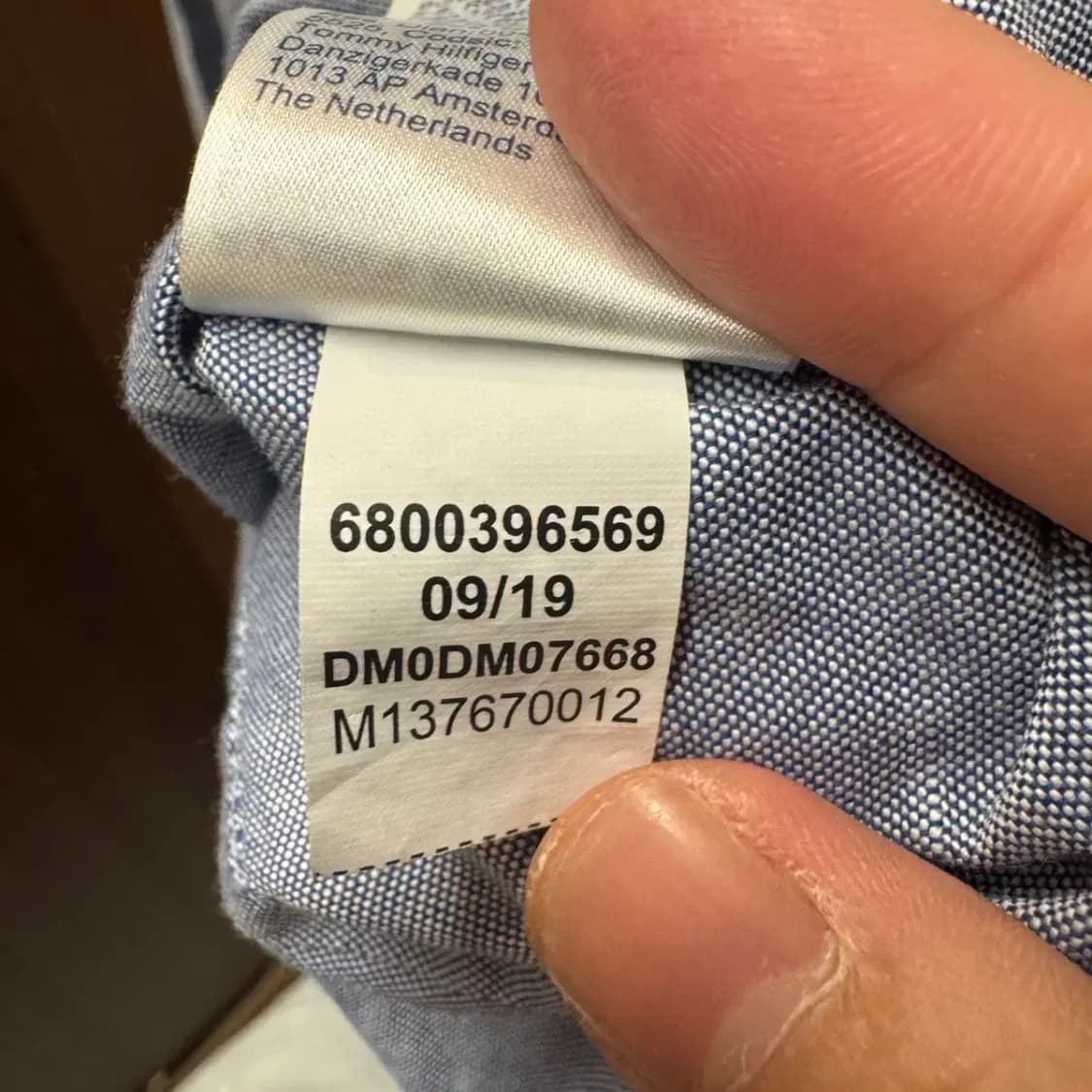 타미힐피거 남방 L 상품이미지6