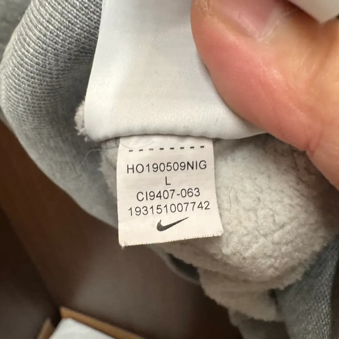 나이키 저스트두잇 후드티 L 상품이미지6