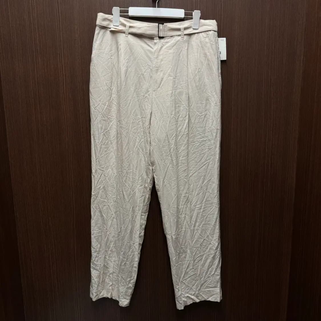 (택채 새상품) 비슬로우 스탠다드 벨티드 팬츠 34 상품이미지1