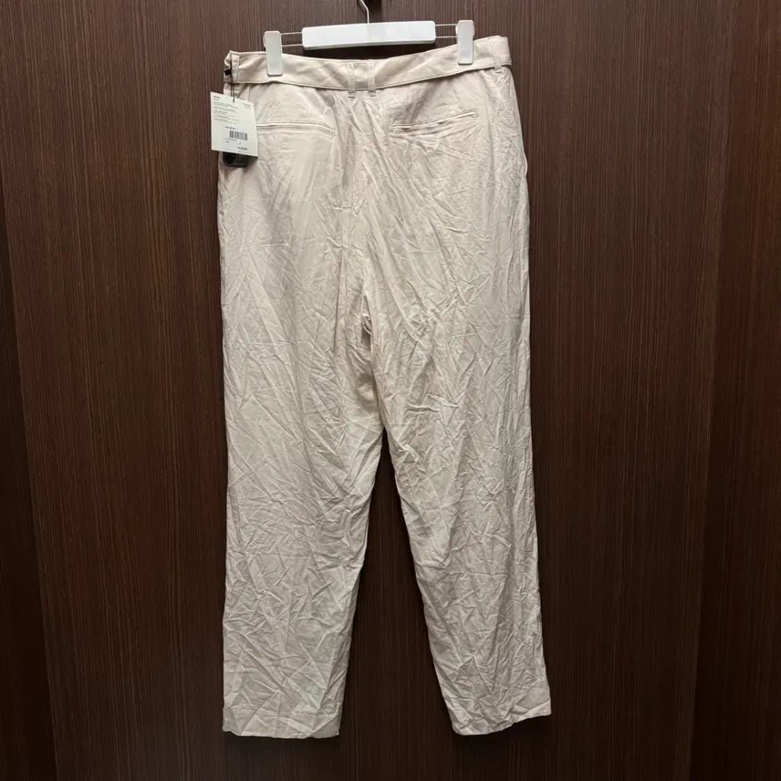 (택채 새상품) 비슬로우 스탠다드 벨티드 팬츠 34 상품이미지4