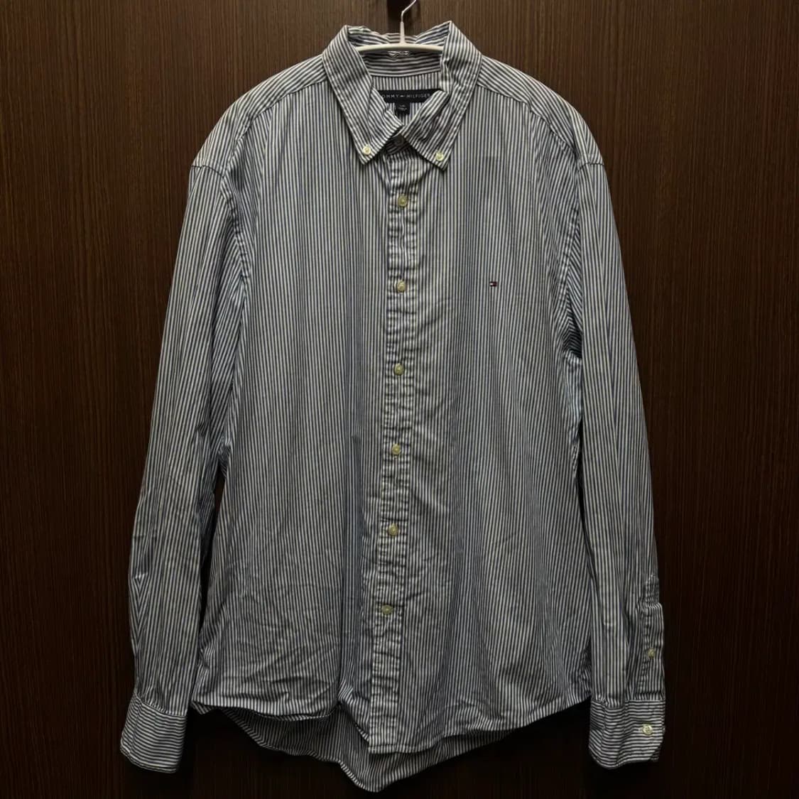 타미힐피거 스트라이프 남방 L 상품이미지1
