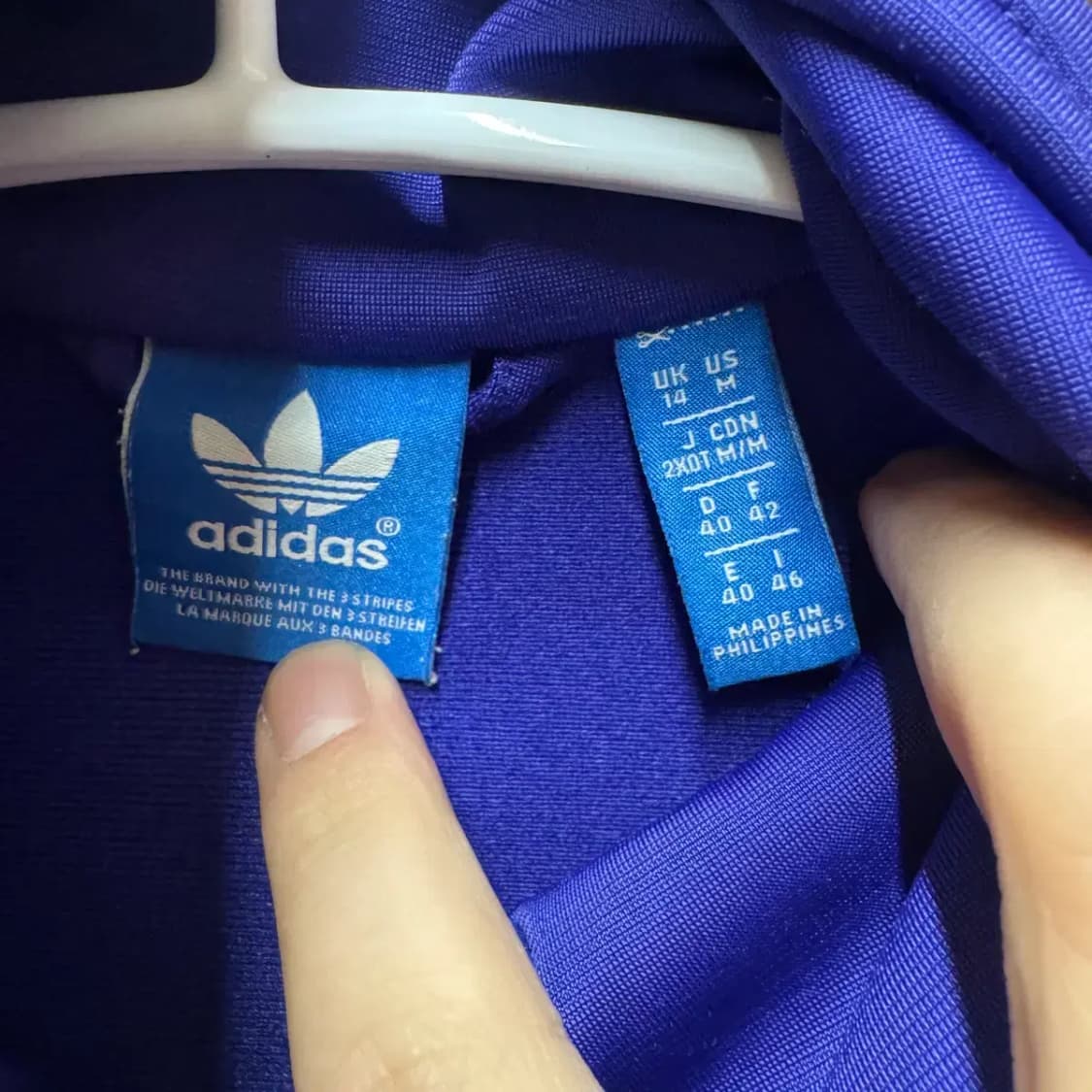 아디다스 트레이닝 집업 M 상품이미지3