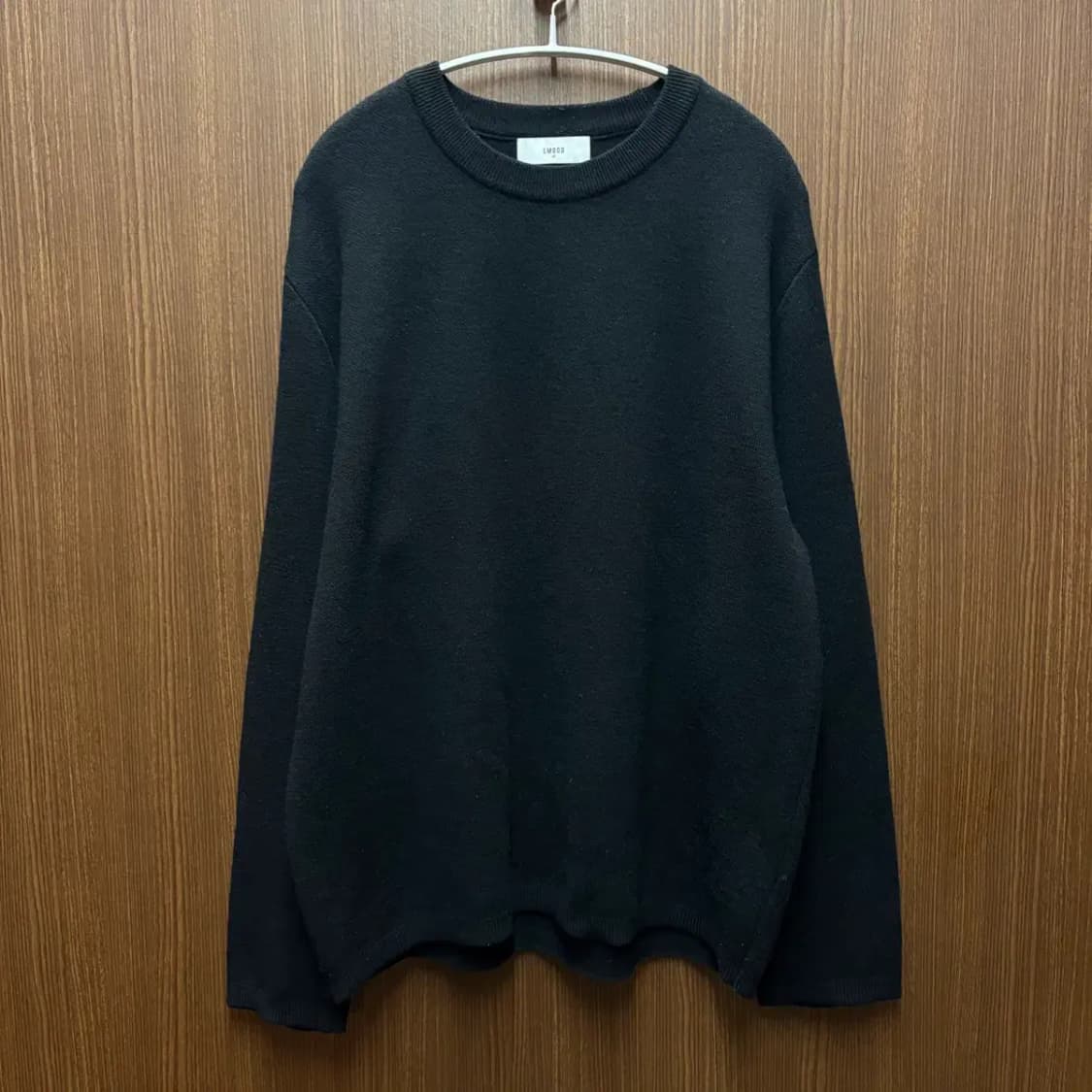 LMOOD 엘무드 니트 48사이즈 (블랙) 상품이미지1