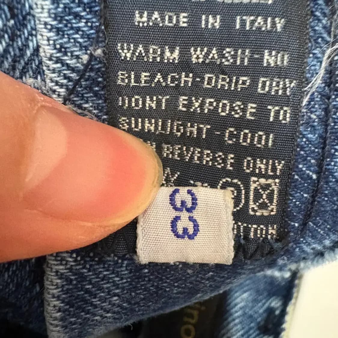 베르사체 진스 데님 팬츠 33사이즈 상품이미지6