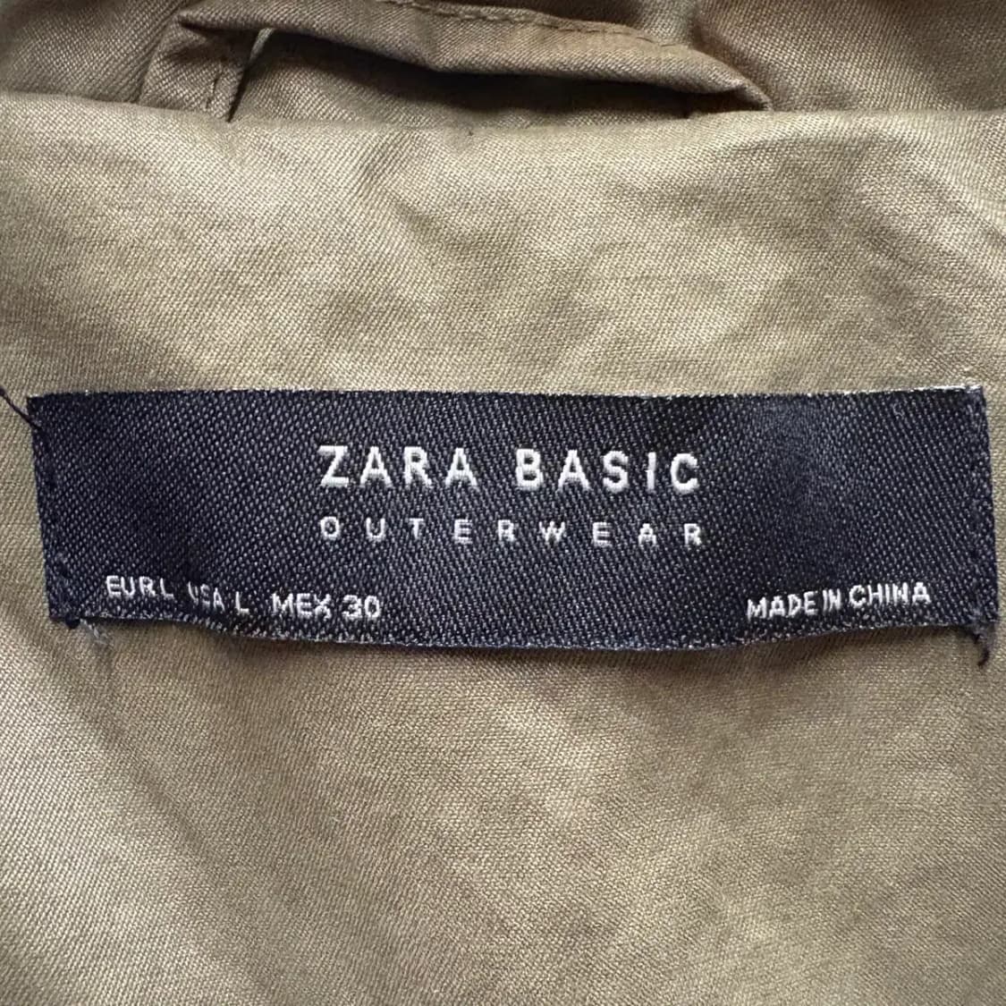 ZARA 자라 개파카 야상 자켓 L 상품이미지4