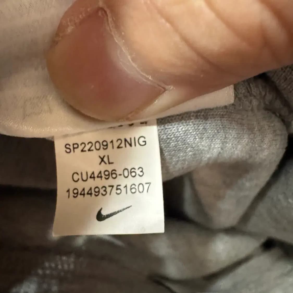 나이키 테크플리스 트레이닝 조거팬츠 XL 상품이미지6