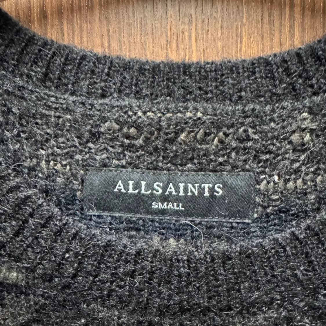 올세인츠 라운드 니트 S 상품이미지3