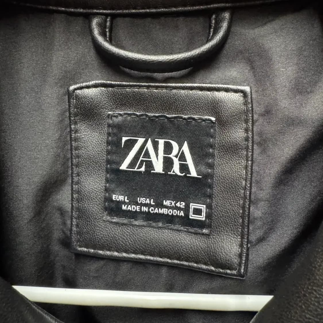자라 레더 자켓 L 상품이미지3