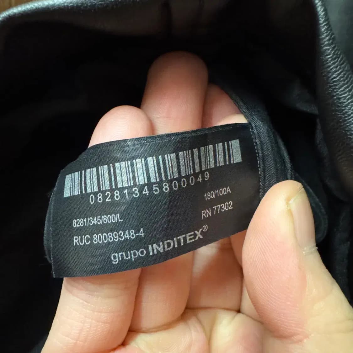 자라 레더 자켓 L 상품이미지5