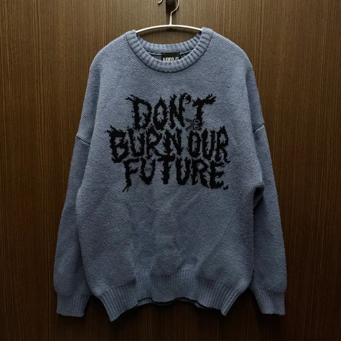 아조바이아조 라운드 니트 M 상품이미지1