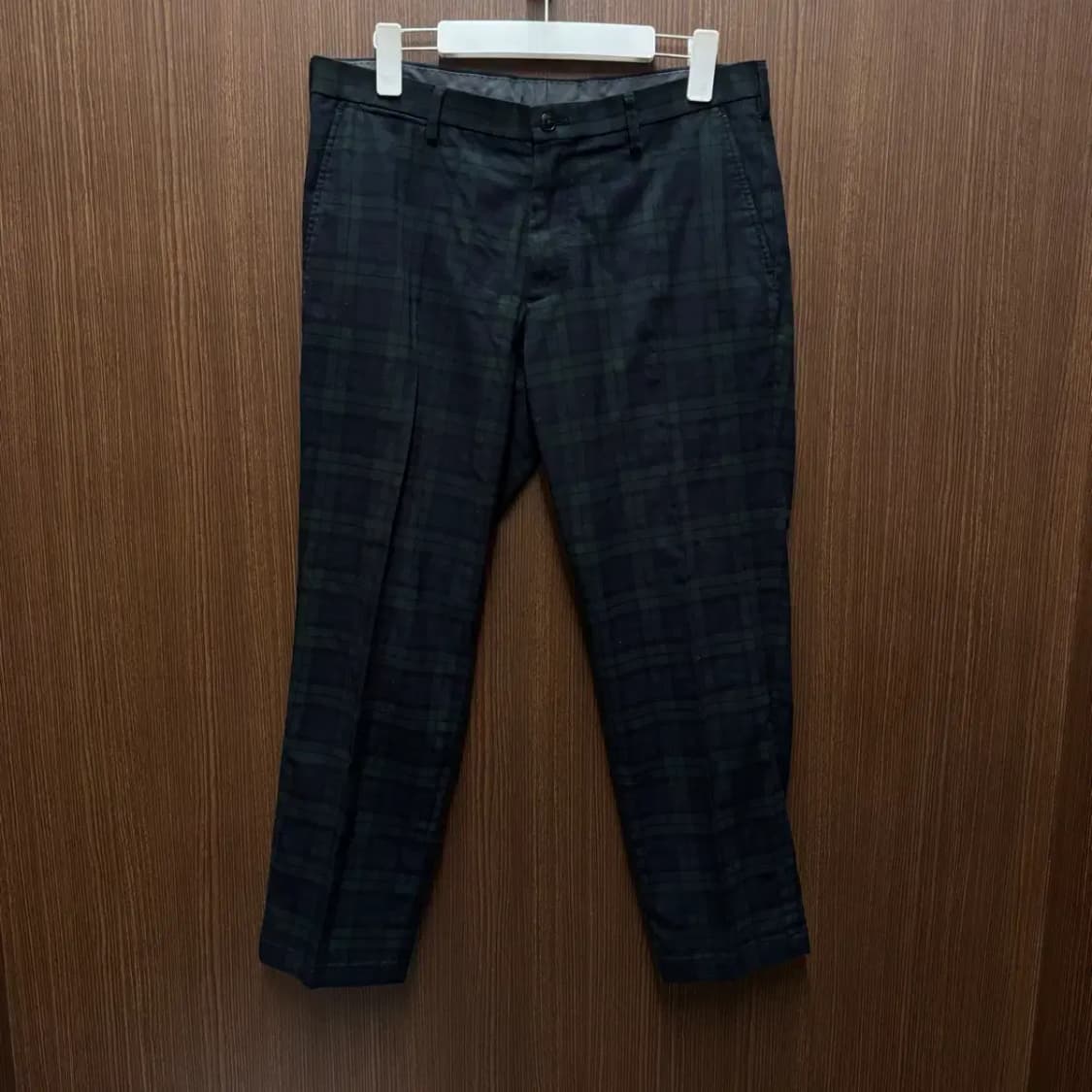 유니클로 타탄체크 블랙와치 히트텍 팬츠 82사이즈 상품이미지1
