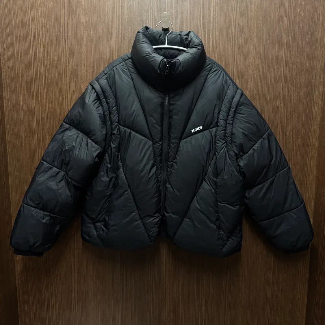 널디 패딩 점퍼 M (팔 분리 조끼 가능) 상품이미지1