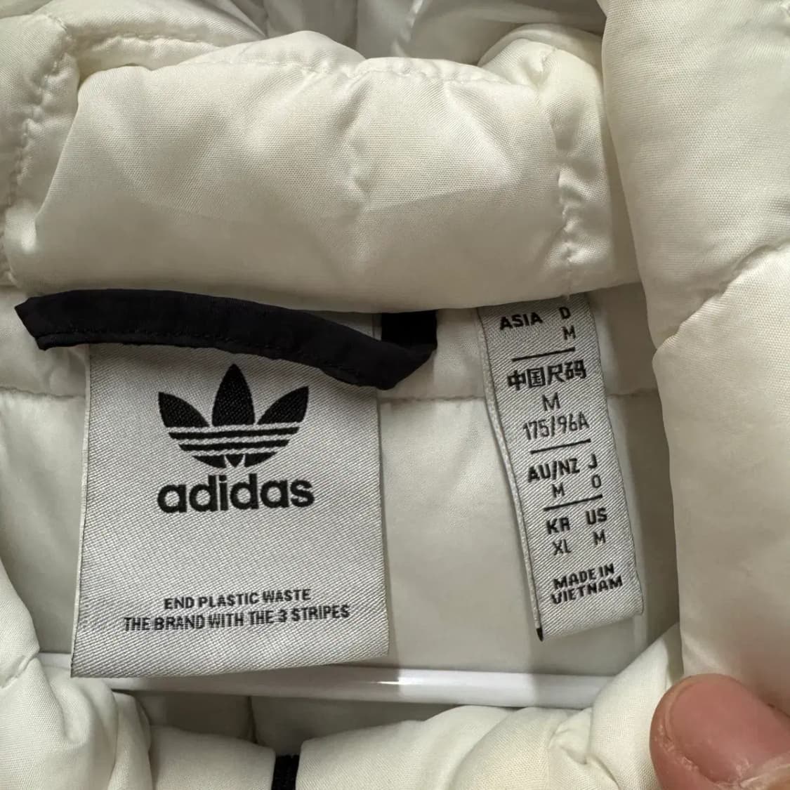 아디다스 패디드 아디컬러 패딩 자켓 XL 상품이미지4