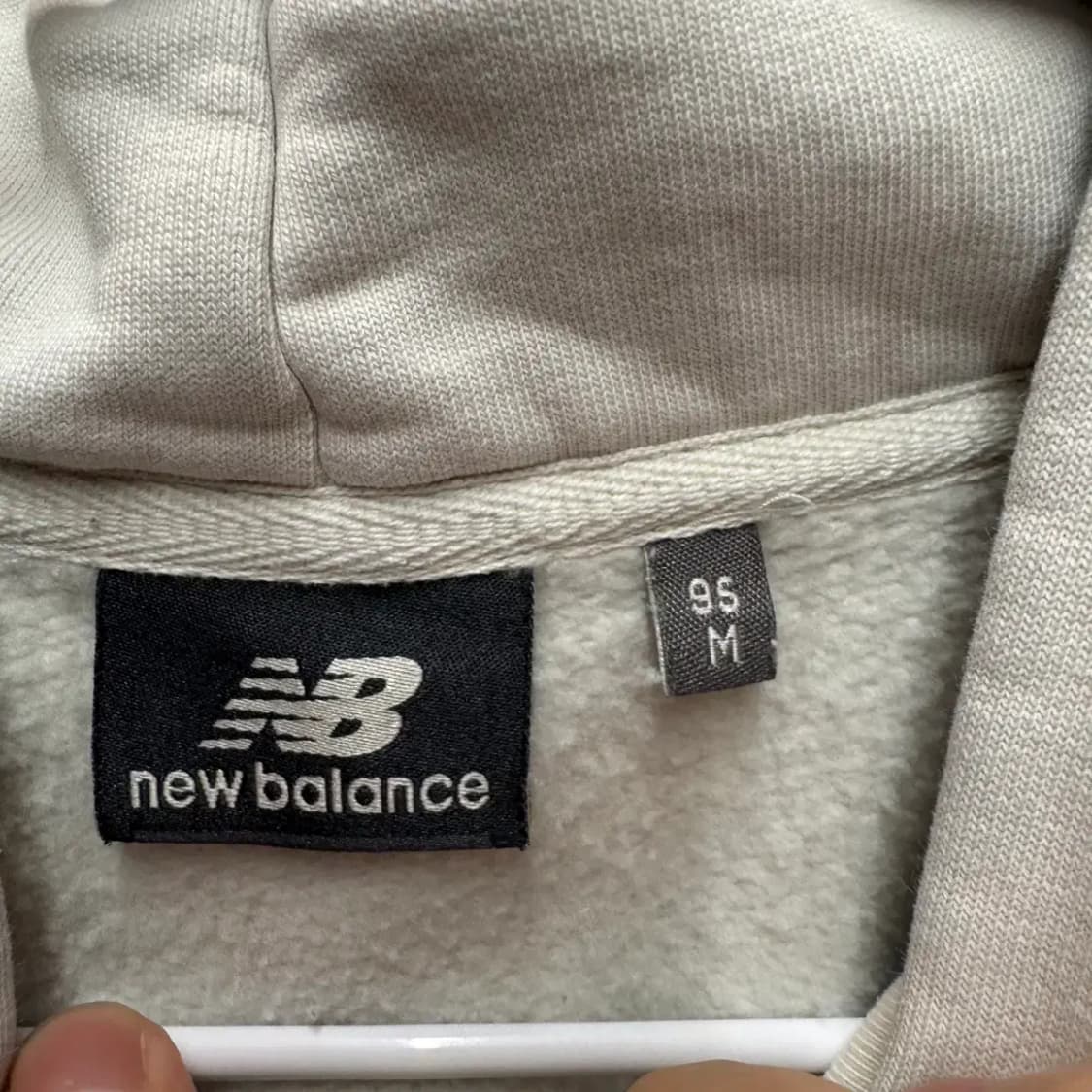 뉴발란스 헤비웨이트 후드티 M 상품이미지3