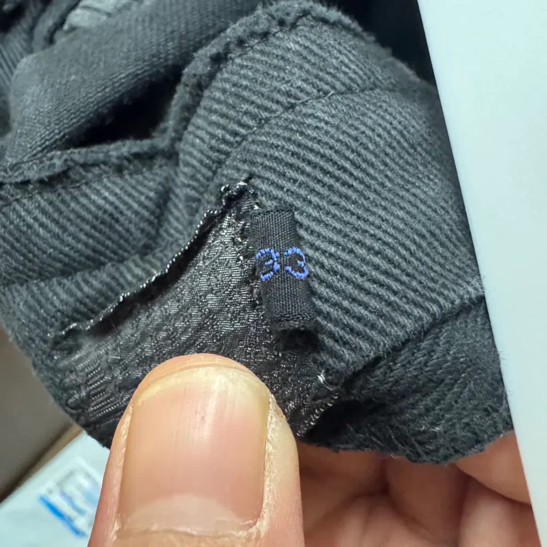 발렌티노 진스 블랙진 33 사이즈 상품이미지6