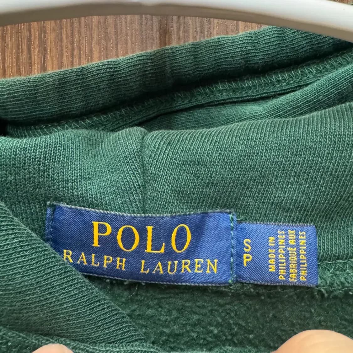 폴로 최신라벨 후드티 S 상품이미지3