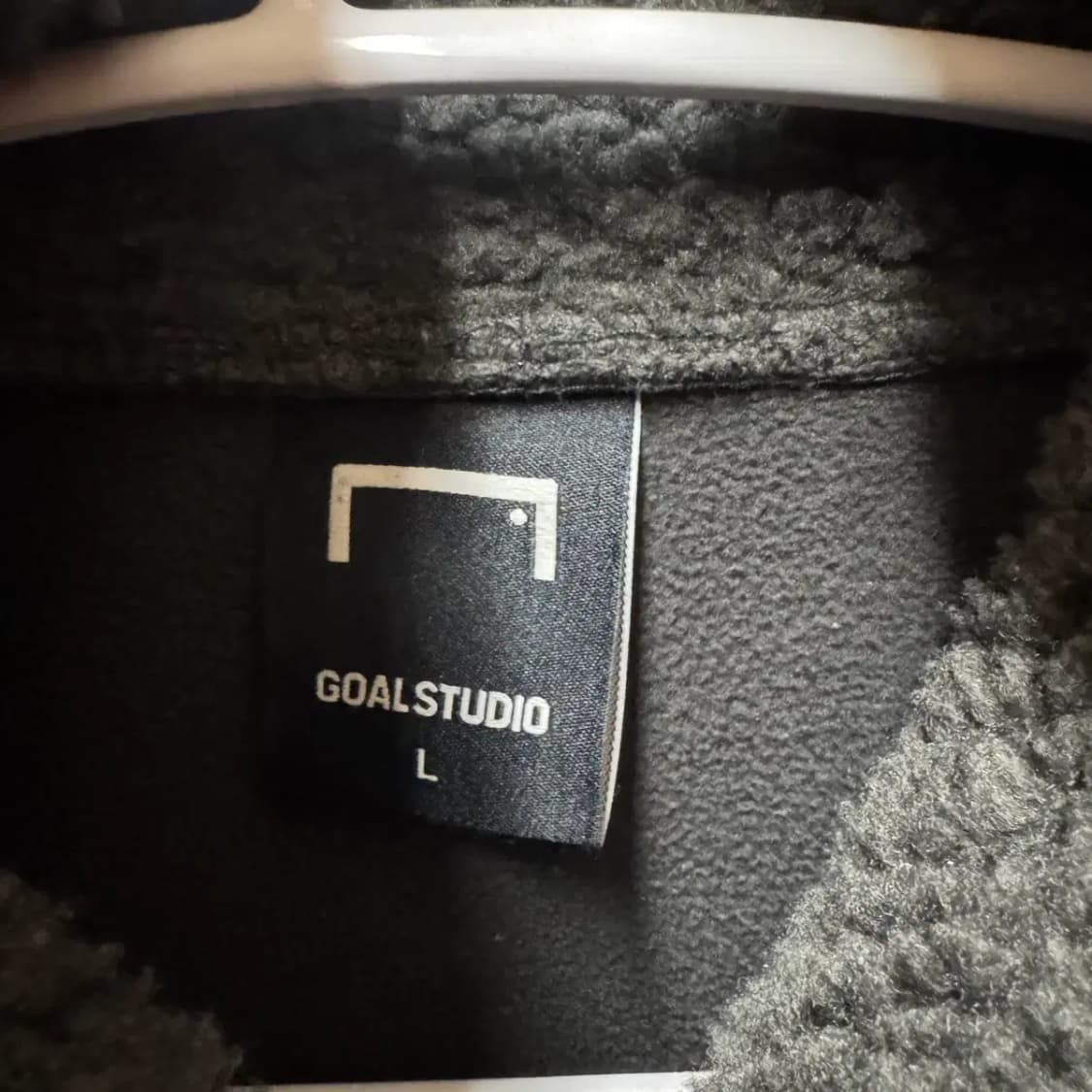 골스튜디오 풀오버 후리스 집업 L 상품이미지3