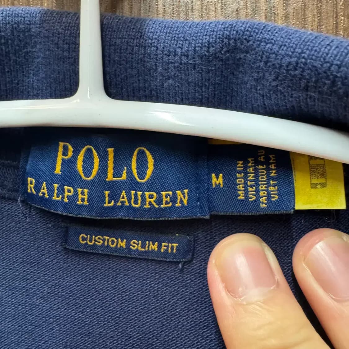 폴로 최신라벨 긴팔 카라티 여성 M 상품이미지3