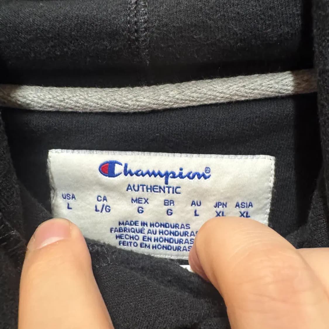 챔피온 후드티 XL 상품이미지3
