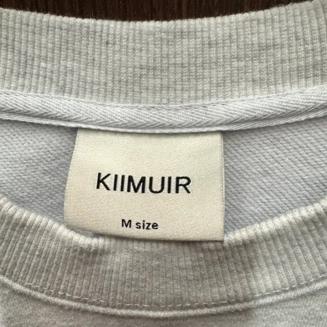 키뮤어 라운드 맨투맨 M 상품이미지3