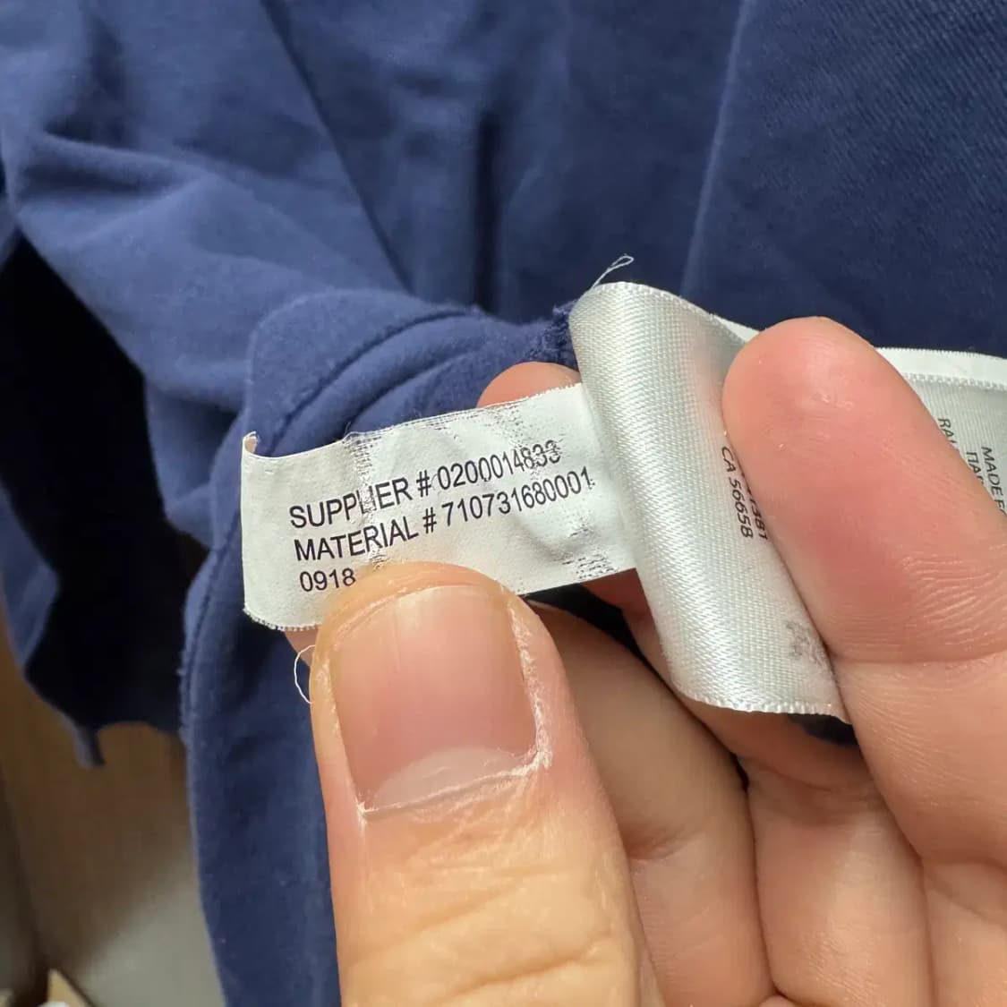 폴로 최신라벨 럭비티 카라티 M 상품이미지6