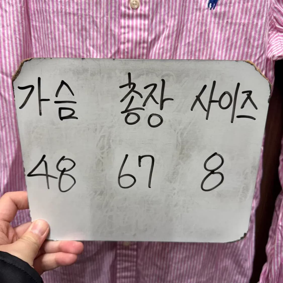 폴로 최신라벨 스트라이프 남방 (여성 8 사이즈) 상품이미지2