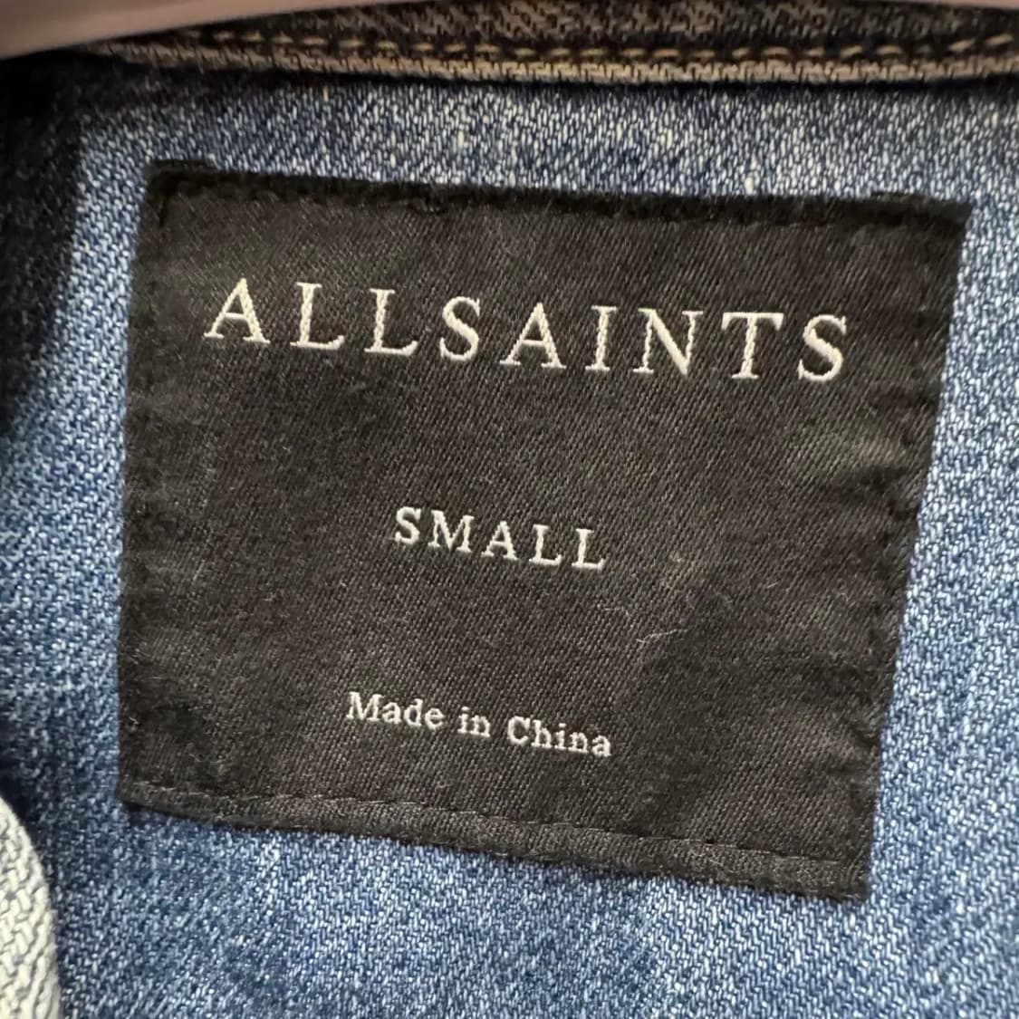 올세인츠 데님 자켓 청자켓 S 상품이미지3