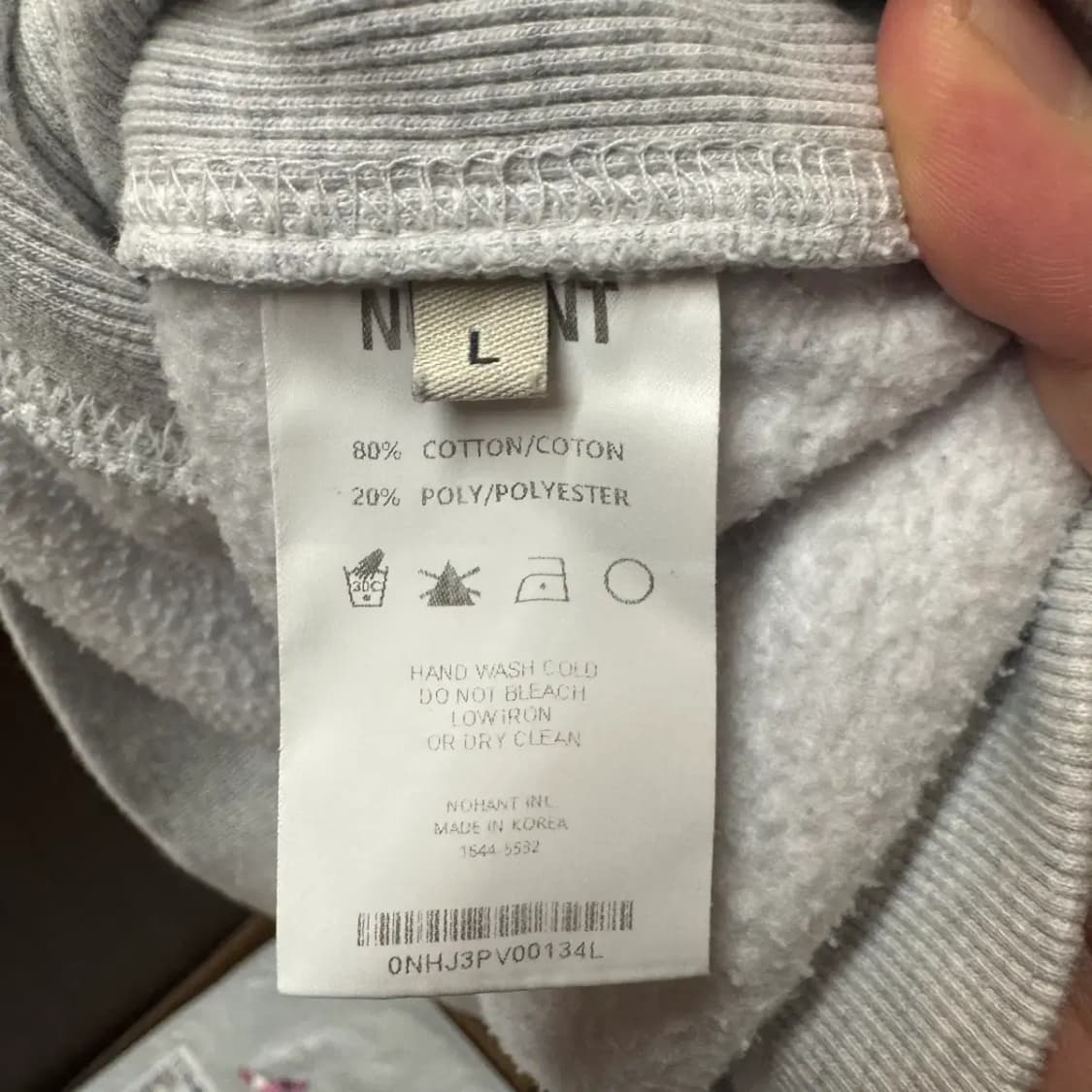 노앙 후드티 L 상품이미지5