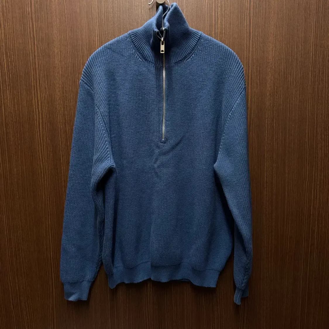 INDUST 인더스트 니트 반집업 3 사이즈 상품이미지1