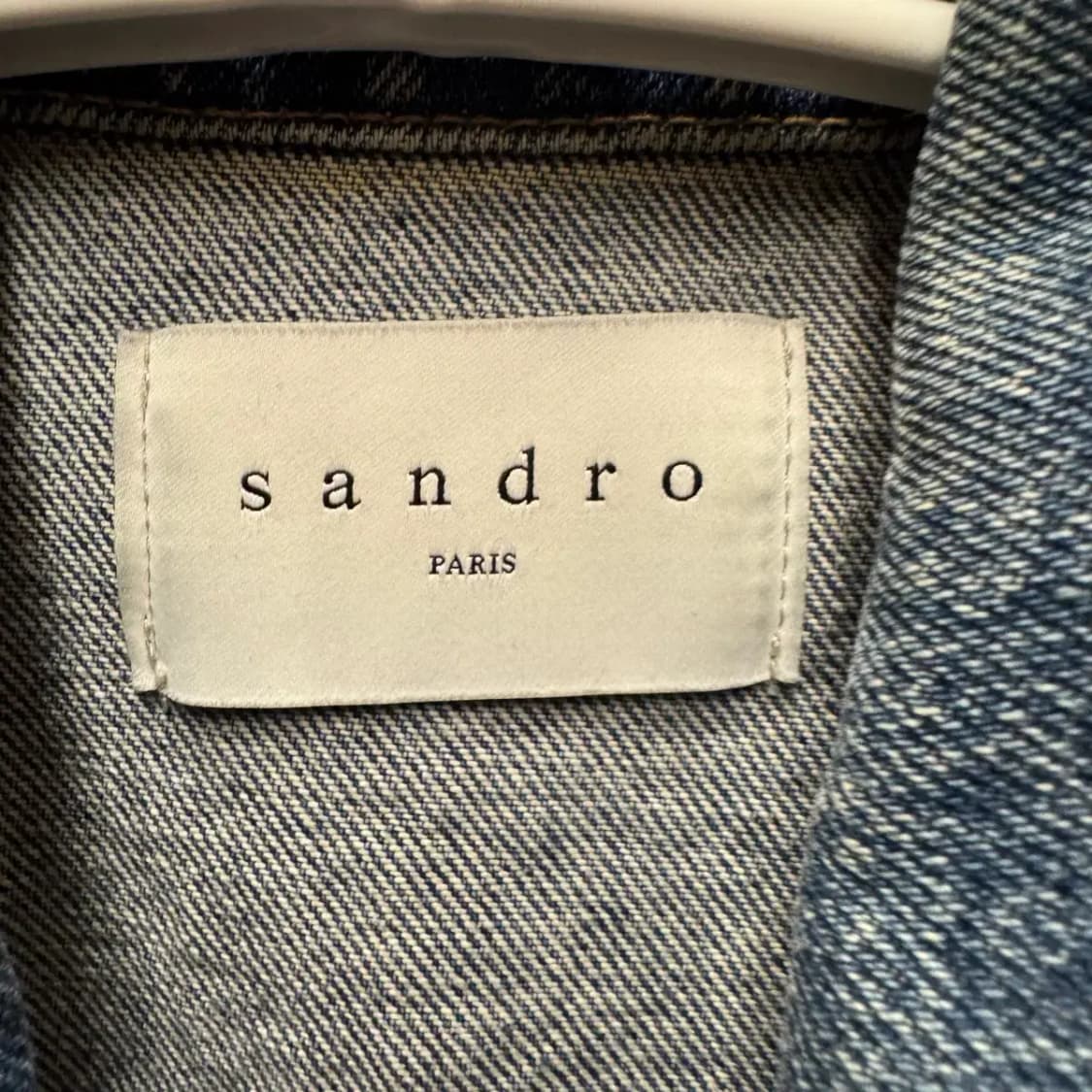 산드로 데님 자켓 L (여성) 상품이미지3