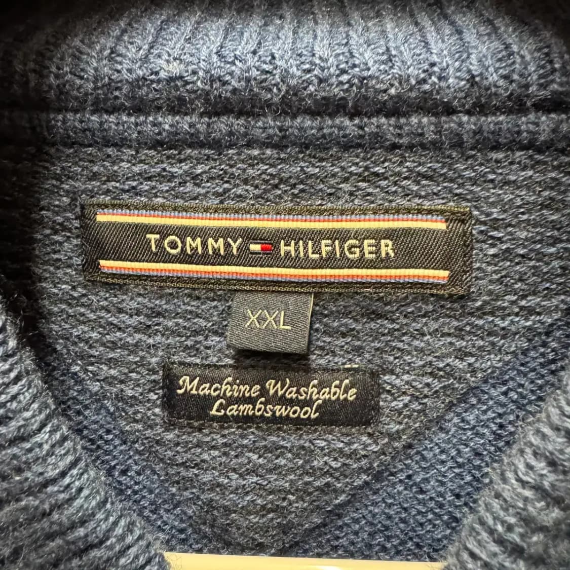 타미힐피거 니트 집업 XXL 상품이미지3