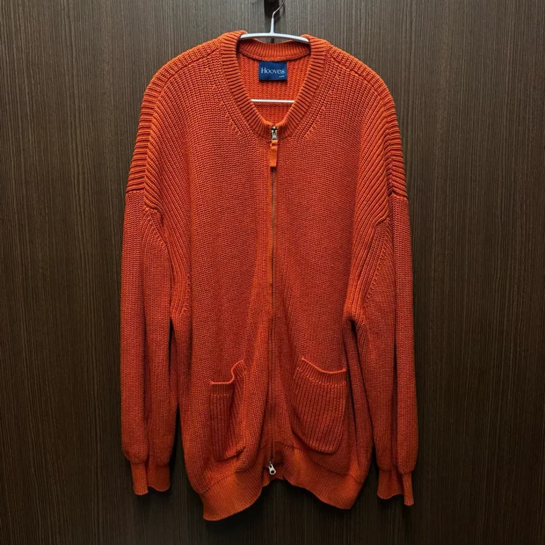 후브스 Hooves 니트 집업 XL 상품이미지1