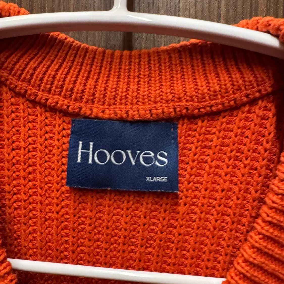 후브스 Hooves 니트 집업 XL 상품이미지3