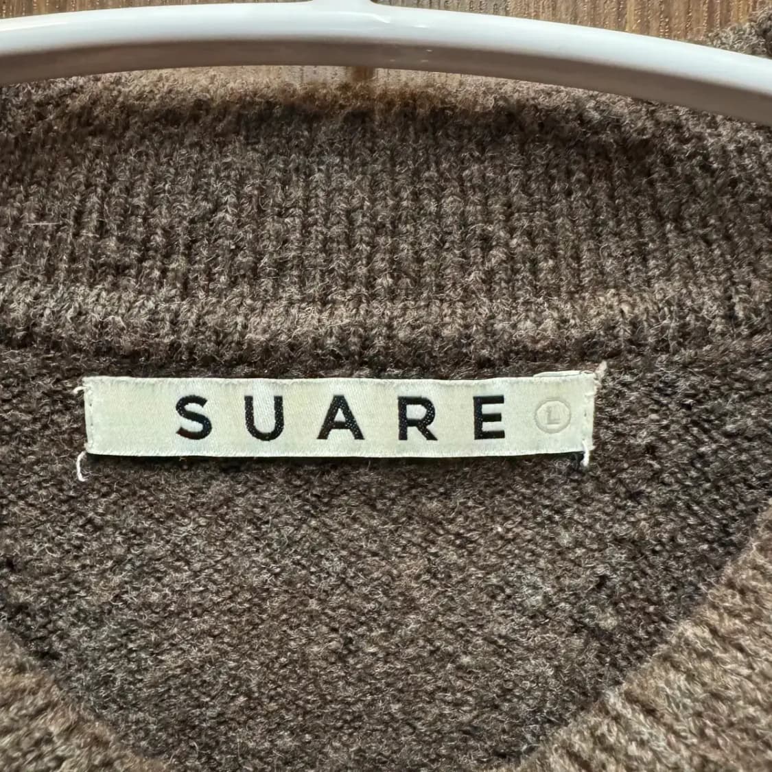 SUARE 수아레 니트 반집업 L 상품이미지3