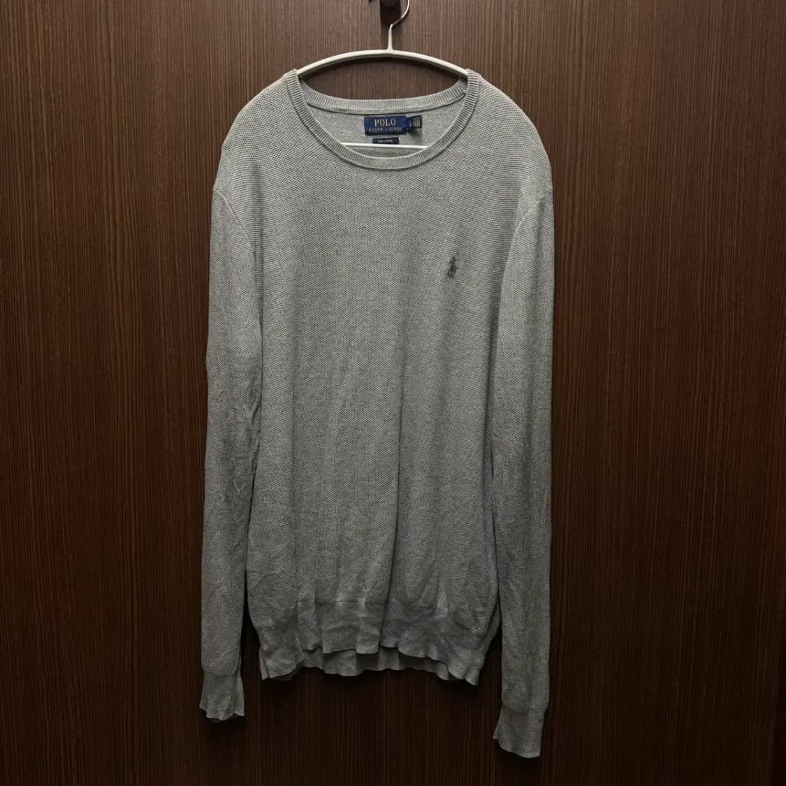 폴로 최신라벨 라운드 니트 L 상품이미지1