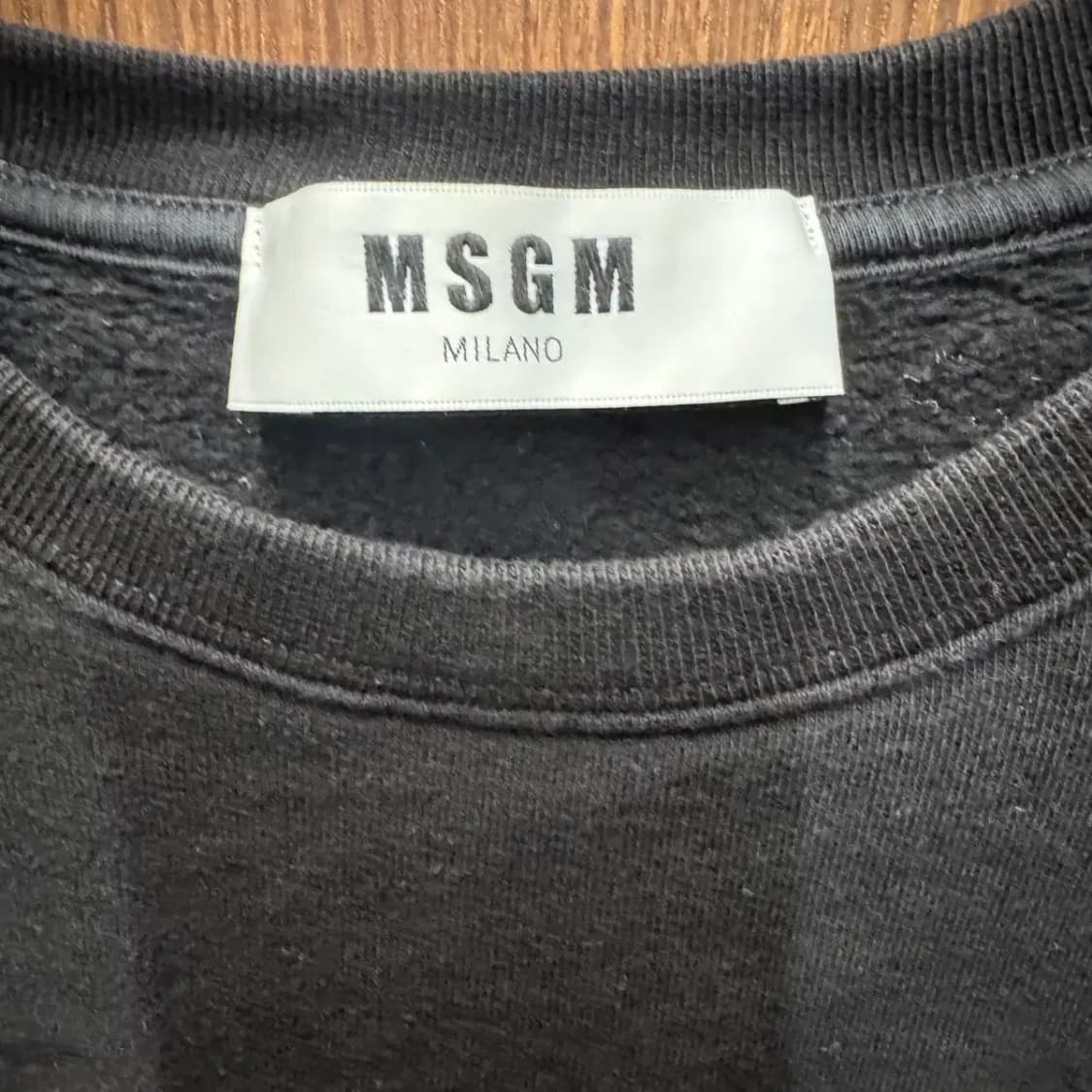 MSGM 라운드 맨투맨 XL 상품이미지3