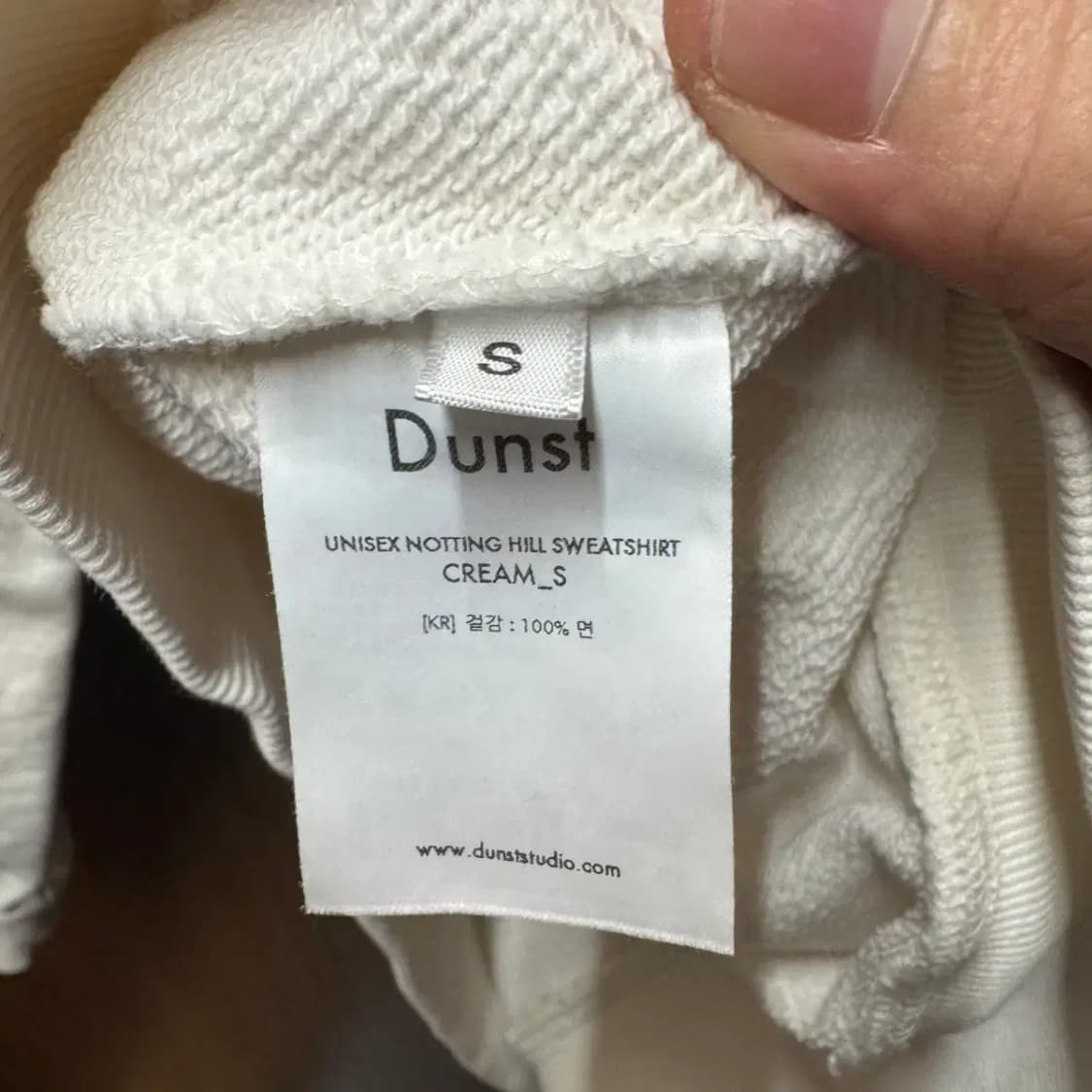 Dunst 던스트 맨투맨 S 상품이미지5