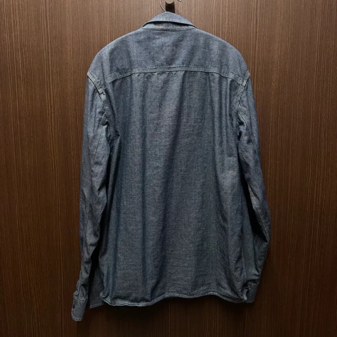 GH BASS 데님 남방 L 상품이미지4