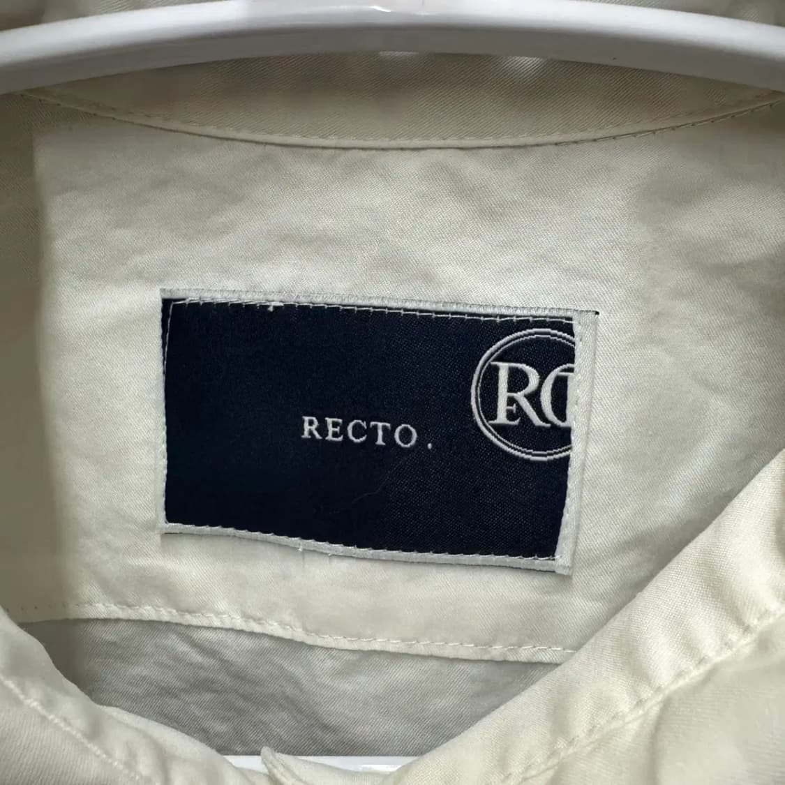 RECTO 렉토 화이트 남방 Free 상품이미지3