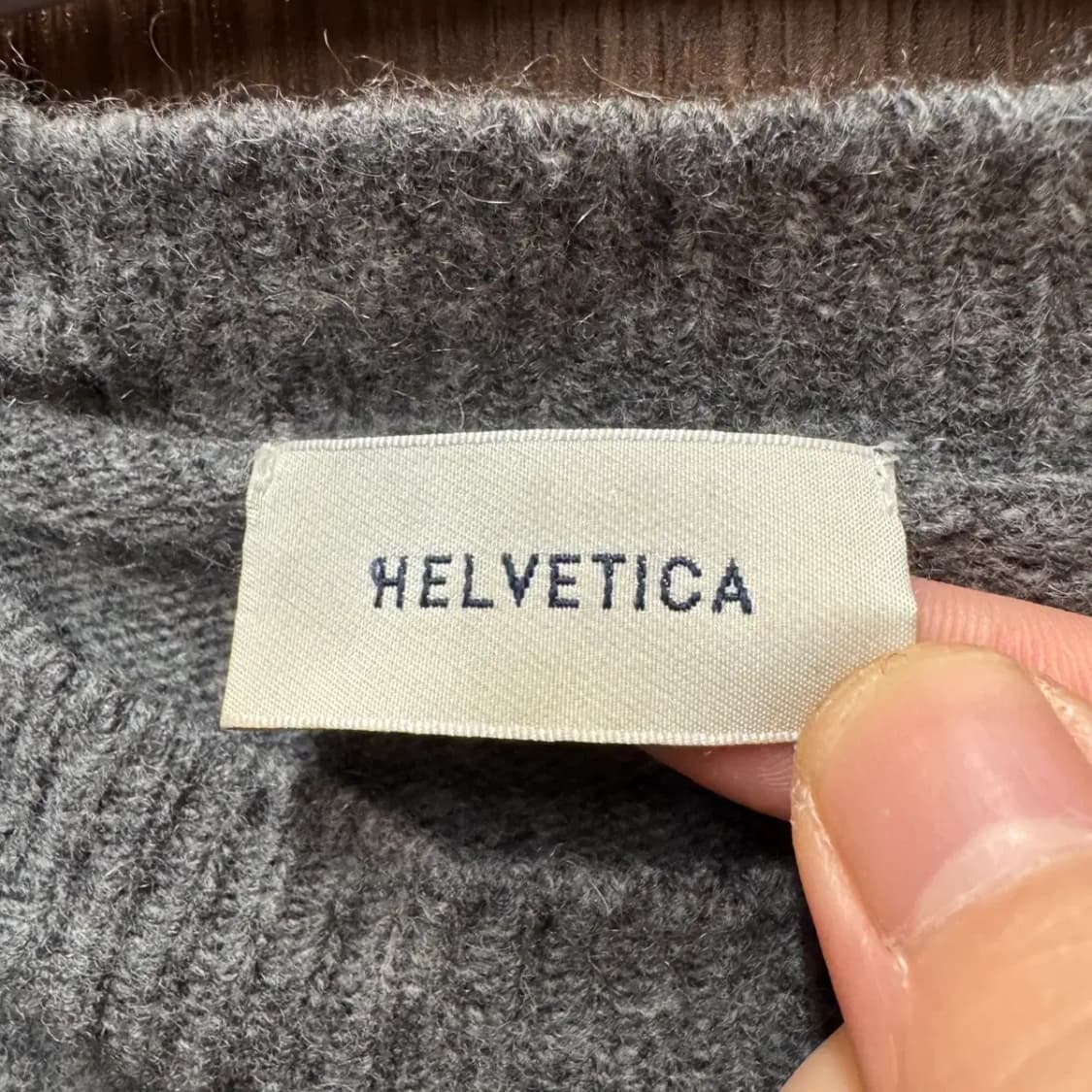 헬베티카 라운드 니트 Free (여성) 상품이미지3