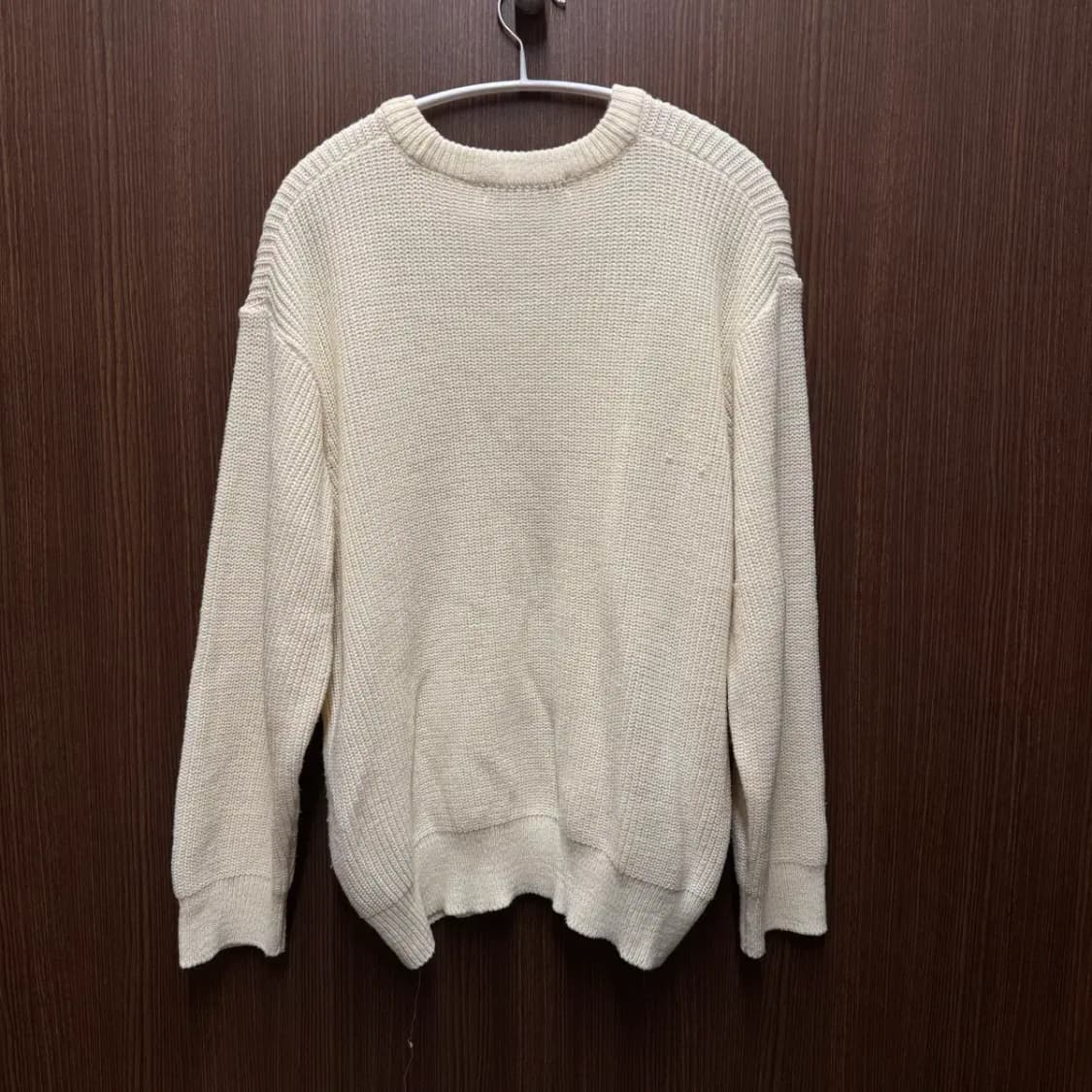 SUARE 라운드 니트 L 상품이미지4